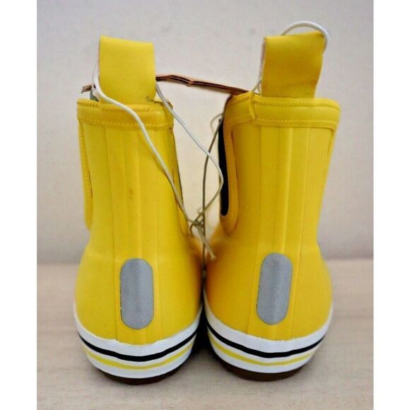 Reima 569399 Kids' Sz 11.5 Yellow Taika 2.0 Waterproof Rubber Wellies Rain Boots - Picture 2 of 10